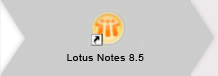 icône bureau Lotus notes
